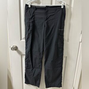 Columbia Women’s PFG Aruba Roll-Up Pants, Black, 12
